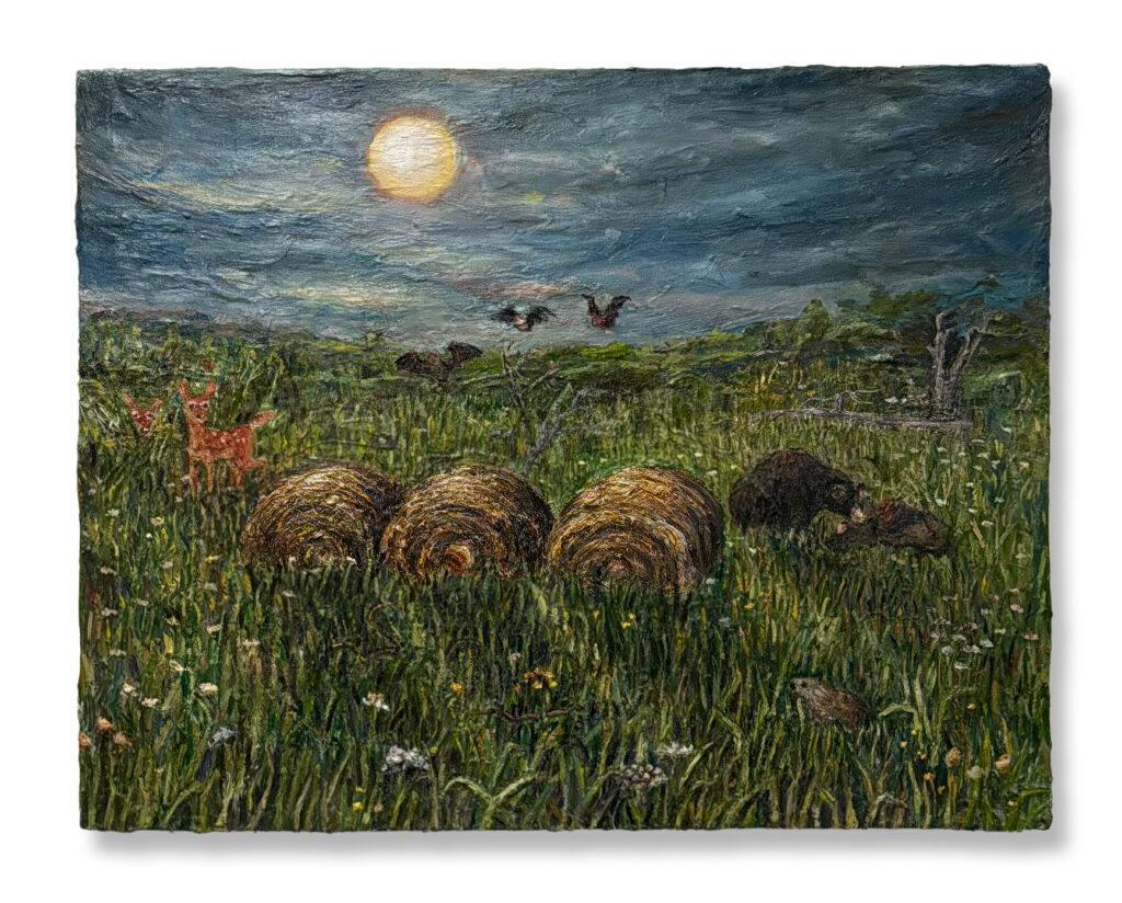 Laceyville, 2026, Oil on canvas, 20 x 30 in.